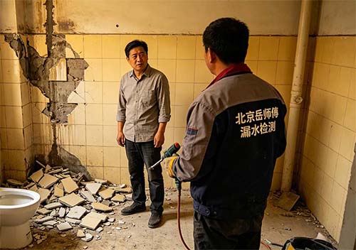 北京漏水精准测漏：拒绝盲目拆修，首选北京岳师傅漏水检测