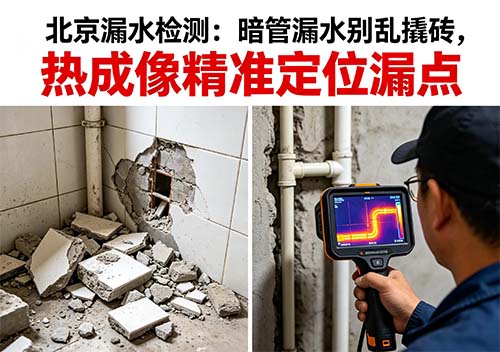 北京漏水检测：暗管漏水别乱撬砖，热成像精准定位漏点